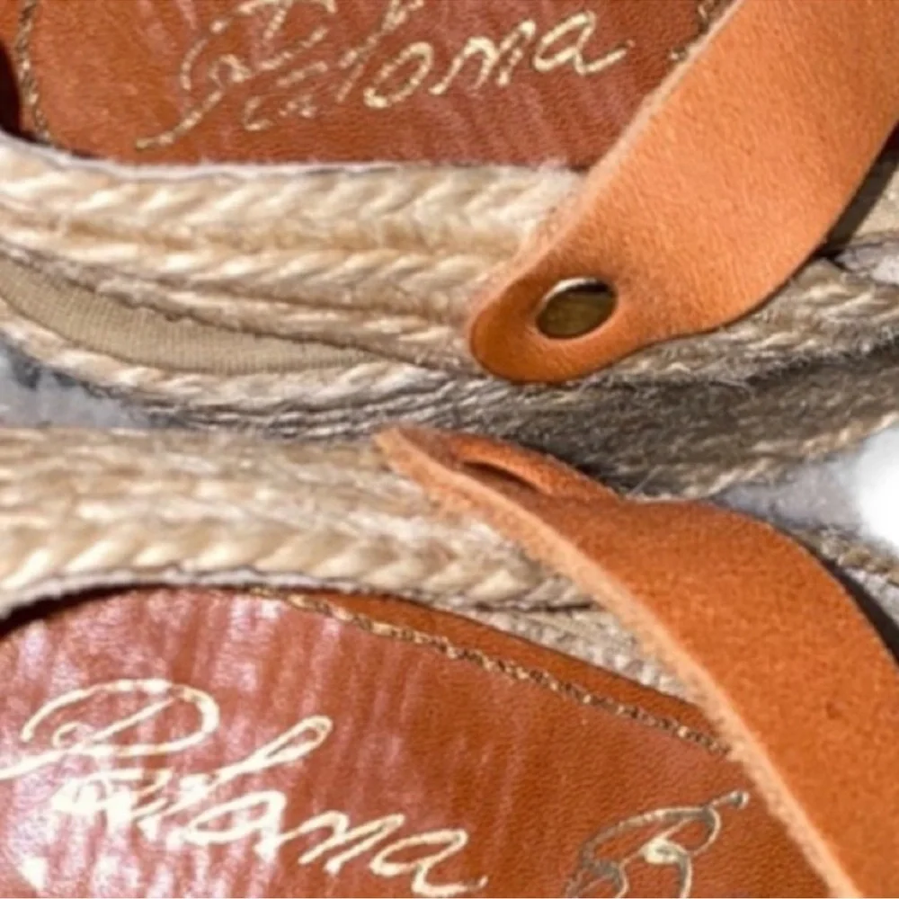 Authentic Antropologie Paloma Barcelo designer espadrilles wedge sandals 8.5